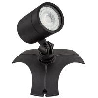 Kerry, Gartenleuchte mit 1 LED (MR16), 3 Watt, inkl. 5 m Kabelleitung, , warm-weiß, D=6,1, H=16,0 cm (12 Stück/Karton)