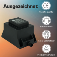 12V transformer, 60VA / 60W, AC / AC kez0113 ket60