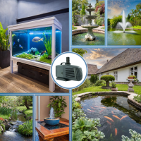 KEQ4000F ECO Teichpumpe, leise, 4000l/h nur 70W, 230V auch für Salzwasser - Retoure