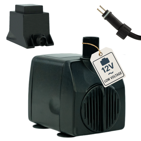 Wasserspielpumpe, Brunnenpumpe, 750l/h 12V kep0750l (Gebraucht)