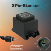 12V Trafo, 39,6VA/39,6W AC/AC kez0118 ket39.6