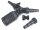 Kerry, Wasserverteiler XL, Y-Verteiler, Anschlüße 2" (50 mm), 1 1/2" (40 mm), 1 1/4" (32 mm), 1" (25 mm), inkl. Filteraufsatz, 2 Kugel-Ventile, Saugadapter, Dichtungen, , schwarz, 34,0-36,5x33,8-36,5x9,4 cm (24 Stück/Karton)