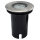 LED-Bodenleuchte Edelstahl, warmweiß – 3 Power-LEDs, 3,5 W