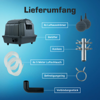 KEA1800 Belüfter / Luftpumpe / Membranpumpe für...