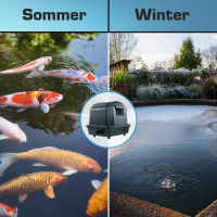 KEA3600 Belüfter / Luftpumpe / Membranpumpe für Teich & Aquarium 60l/min  3600l/